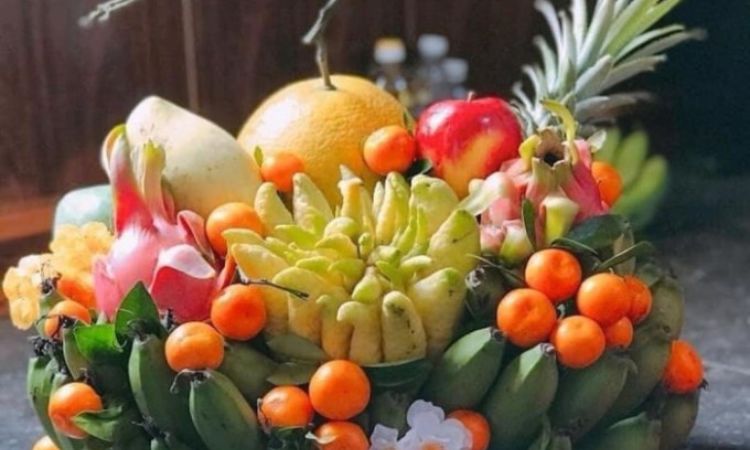 mâm ngũ quả Trung thu miền Trung